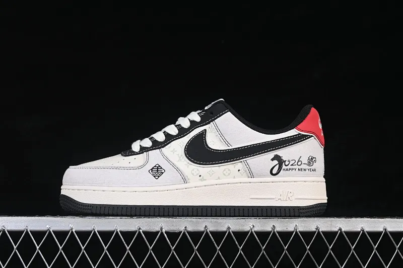 All categories Nk Air Force 1 Air Force series Nk Air Force 1 Low Air Force low-top Nike Air Force 1'07 Low Year of the Horse limited edition off-white Air Force 1 low-top casual sneakers HT5088-635